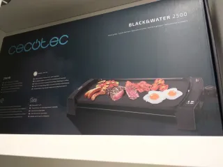 Plancha Eléctrica Cecotec Black&Water 2500