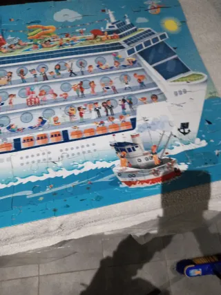 Puzzle Barcos y Crucero