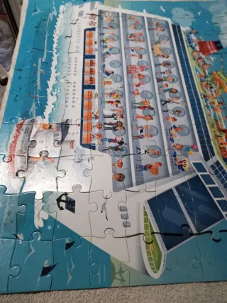 Puzzle Barcos y Crucero