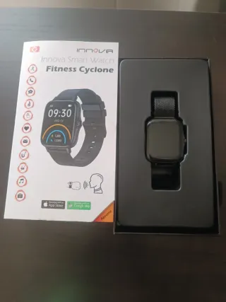 Reloj Inteligente Innova Fitness Cyclone Negro