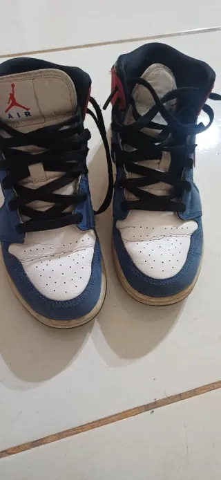 Scarpe Unisex Blu e Bianche