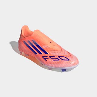 Botas de fútbol F50 League Laceless FG/MG Adulto Naranja