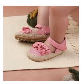 Volcada Fallera Niña Bebé 6-12 Meses y alpargatas