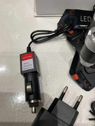 Lampada frontale LED ricaricabile