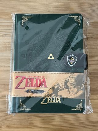 Libreta The Legend of Zelda Oficial de Nintendo.