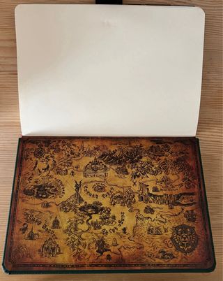 Libreta The Legend of Zelda Oficial de Nintendo.