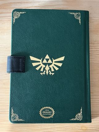 Libreta The Legend of Zelda Oficial de Nintendo.