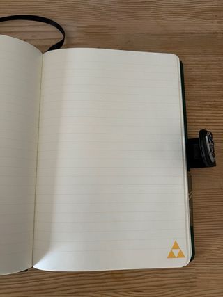 Libreta The Legend of Zelda Oficial de Nintendo.