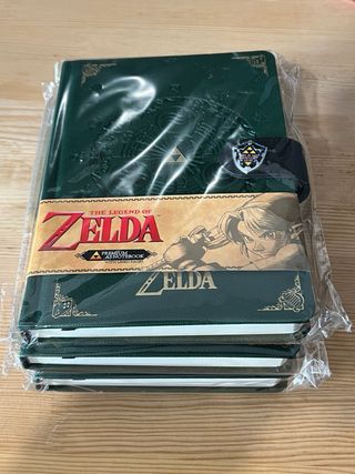 Libreta The Legend of Zelda Oficial de Nintendo.