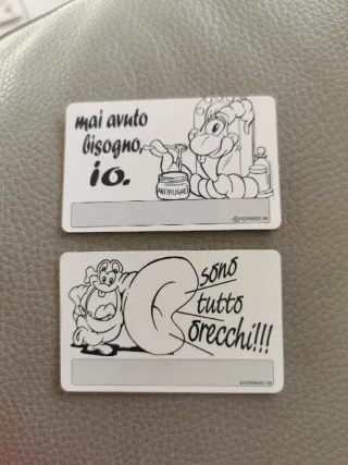 2 carte Ferrero 98