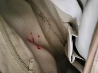 Borsa donna oro con borchie