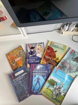 Lote 7 libros lectura (Vicens Vives).