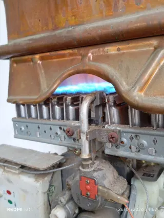 Calentador Junkers Gas 11L Aut. Pilas