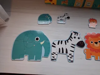 Puzzles Primo Animales de la Selva Bebé