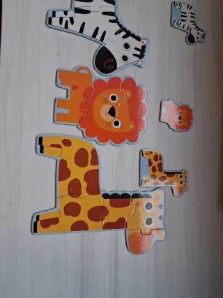 Puzzles Primo Animales de la Selva Bebé