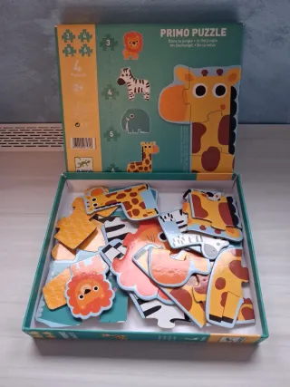 Puzzles Primo Animales de la Selva Bebé