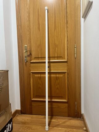 Barra cortina blanca