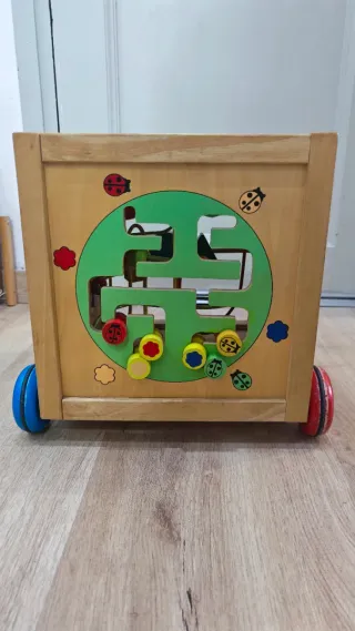 Caja de madera actividades infantil