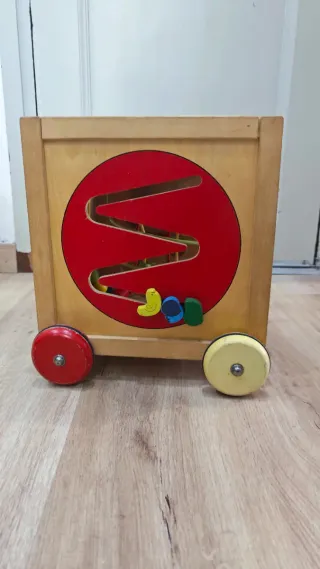 Caja de madera actividades infantil