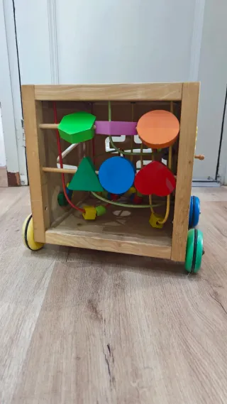 Caja de madera actividades infantil