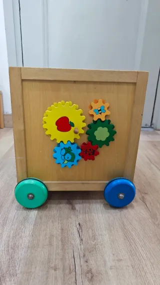Caja de madera actividades infantil