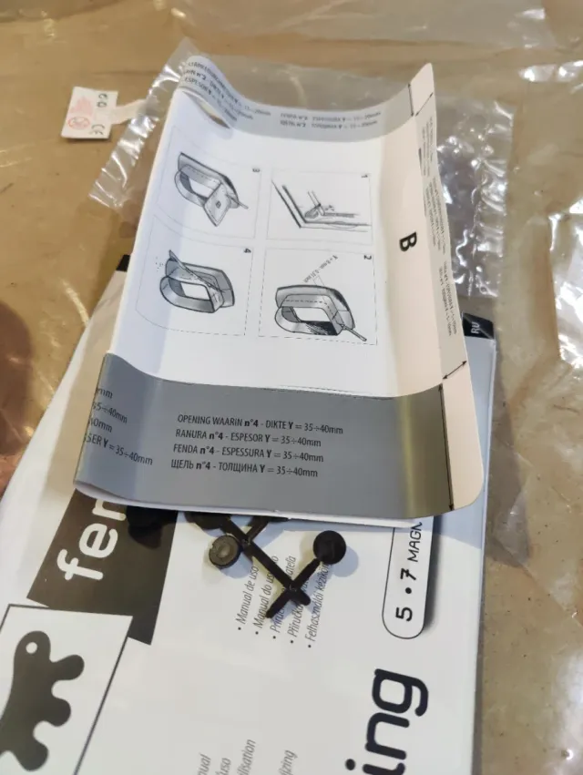 Ferplast Puerta Perro Swing 9 Marrón