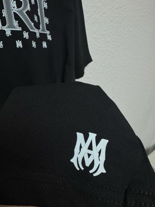 Camiseta AMIRI negra premium | Nueva con etiqueta