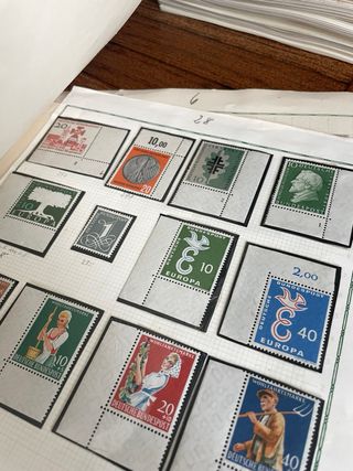 Lote Sellos Vintage Colección