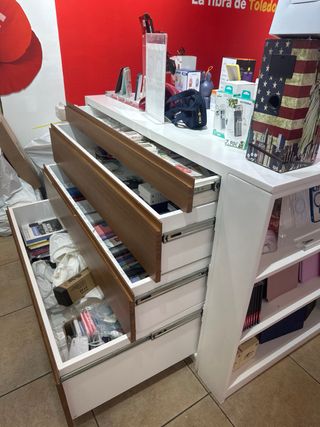 Mueble isla con cajonera