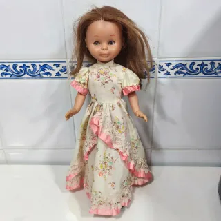 Nancy pata bollo muñeca Vintage Famosa con vestido
