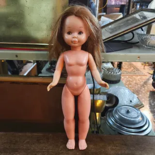 Nancy pata bollo muñeca Vintage Famosa con vestido