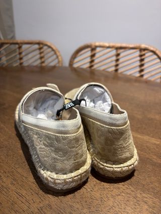 Zapatos Zara estampado leopardo beige T36