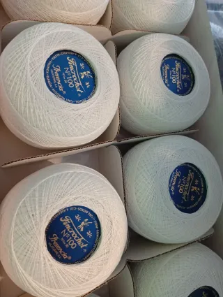 Lote ovillos DMC Cebelia Hilo Crochet