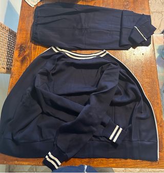 Tuta sportiva Subalpino anni '70 blu