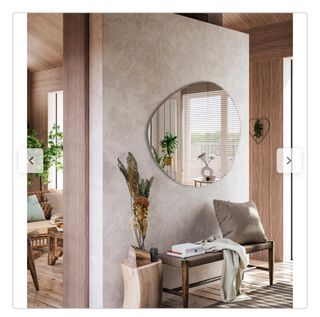 Espejo Decorativo Irregular 95,7x96,6cm