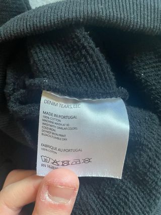 Felpa Denim Tears Nera