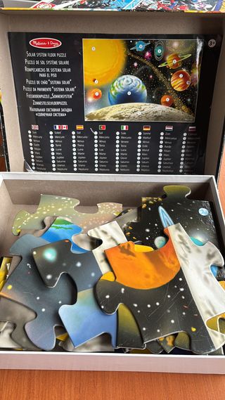 Puzzle Melissa & Doug Planetas 48 Piezas