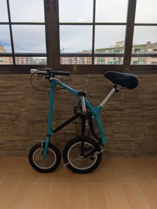 Bicicleta OSSBY Arrow Curve plegable ligera