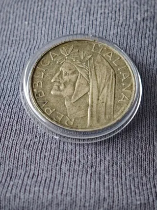Moneda de plata italiana