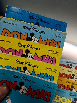 tebeo, comic, 13 números DON MIKI montena