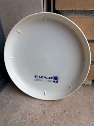 Disco Voador Vintage Gresso Alimentos da Vida