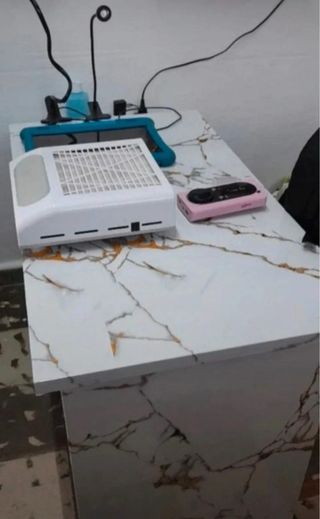 Rollo Adhesivo Mármol Dorado Nuevo