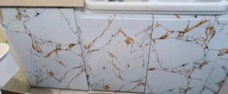 Rollo Adhesivo Mármol Dorado Nuevo