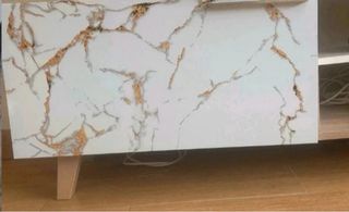 Rollo Adhesivo Mármol Dorado Nuevo