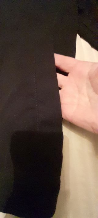 Cazadora hombre forrada negra