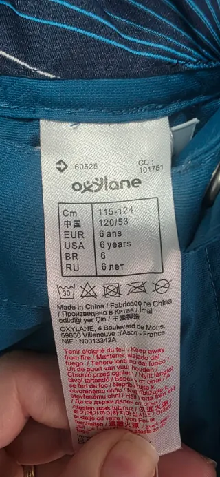 Pantalón de esquí Wedze Talla 6 años