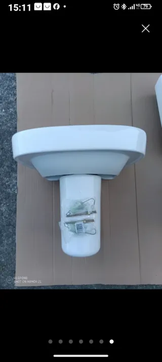 Lavabo Roca blanco sin usar