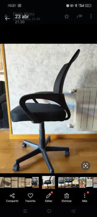 Sillas de oficina giratorias