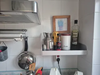 Estante Cocina Metal y Madera