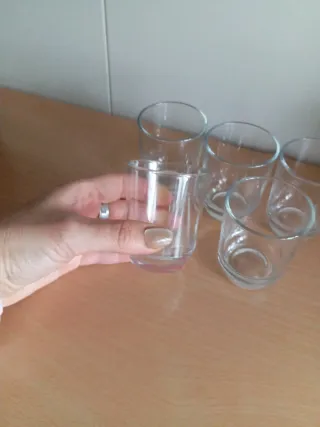 Copas de cristal tallado
